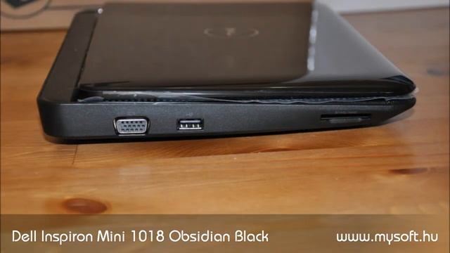 Dell Inspiron Mini 1018 Obsidian Black - mysoft.hu
