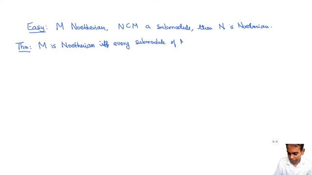 Finitely generated modules and the Noetherian condition