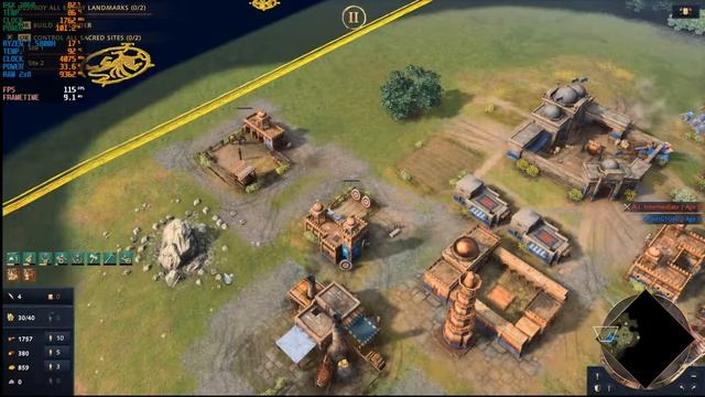 Dell G15 | Age of Empires 4 | RTX 3060 Laptop + Ryzen 7 5800H | 1080p All Settings