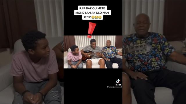 Courage a fanmi Mikaben. Gade jan li tap enjoyy a fanmil li te renmen yo anpil hmm lavi sa