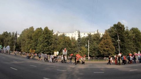 День города в Зеленограде .60 лет. Шествие коллективов. 8 сентября 2018 .