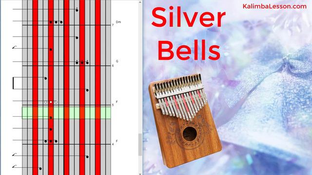 [ Kalimba Tabs Cover ] Silver Bells