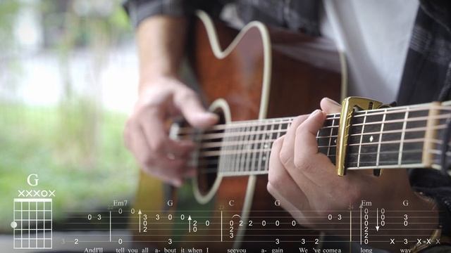 See you again - Wiz Khalifa (fingerstyle guitar). Tabs