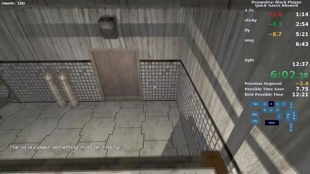 Penumbra : Black Plague Speedrun in 12:26 QSA