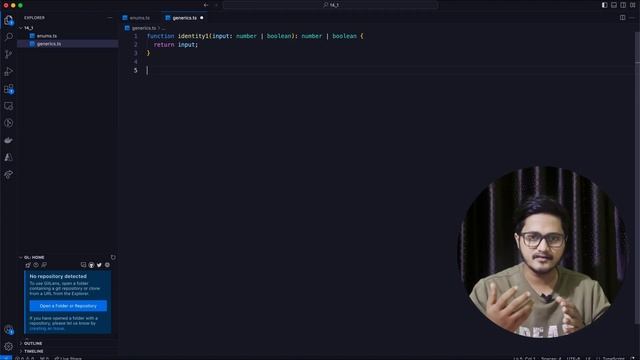 ടൈപ്പ്സ്ക്രിപ്റ്റ് മലയാളം | TypeScript: Mastering Generics, Enums, and Namespaces in Minutes