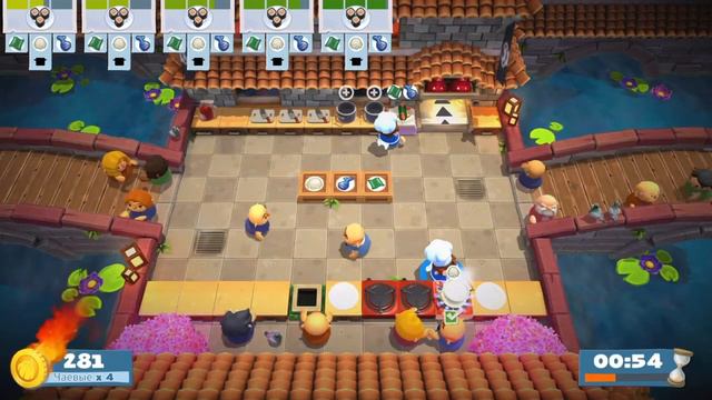 Прохождение Overcooked!2 #1