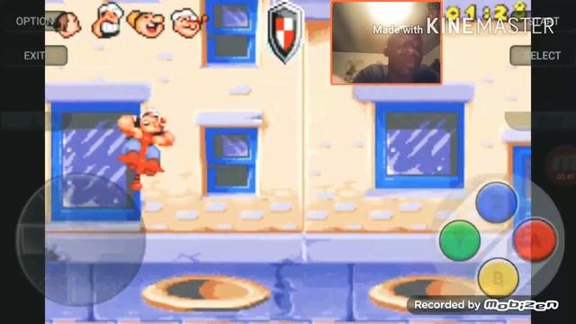 POPEYE THE RUSH FOR SPINACH GBA ADVANCED  #1 ( THIS GAME IS HARD)!!!!
