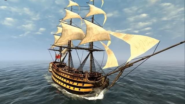 Empire: Total War - HMS Victory vs. USS Constitution