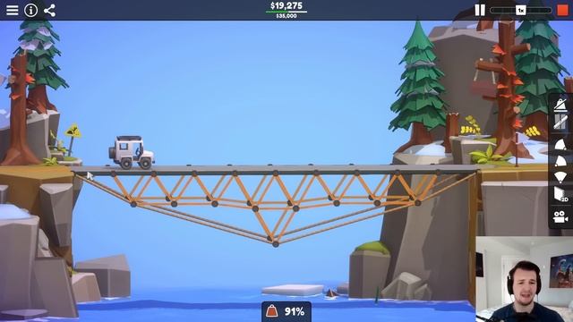 The Worlds Most Dangerous Bridge! - Poly Bridge 3