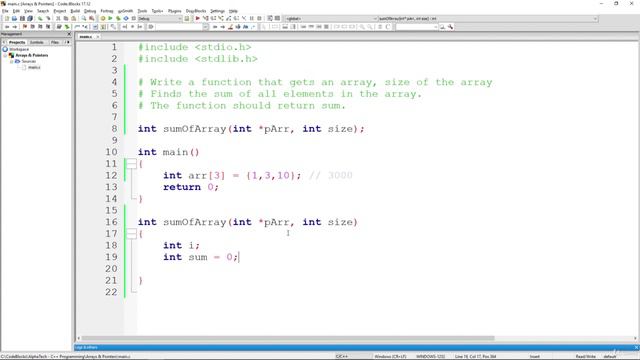 22.19. Intermediate A Function to Calculate Any Array Sum
