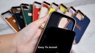 ONEGIF New arrival iphone 14 card slot holder wallet leather mobile phone cover case