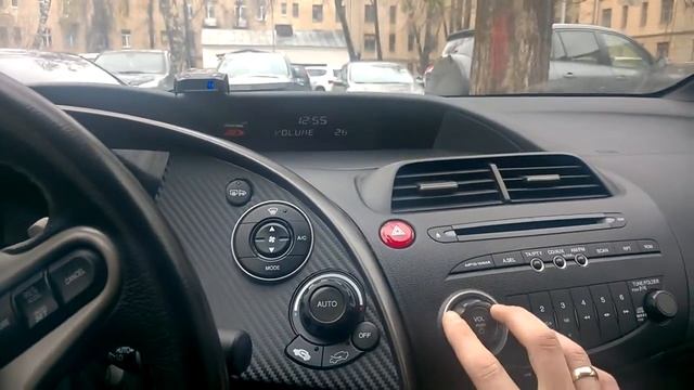 саб стелс в honda civic 5D