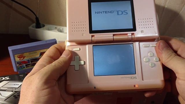 Nintendo DS Fat. Pink Rosa.