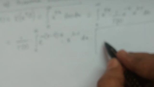 mgf of Gamma distribution  - BSc Statistics