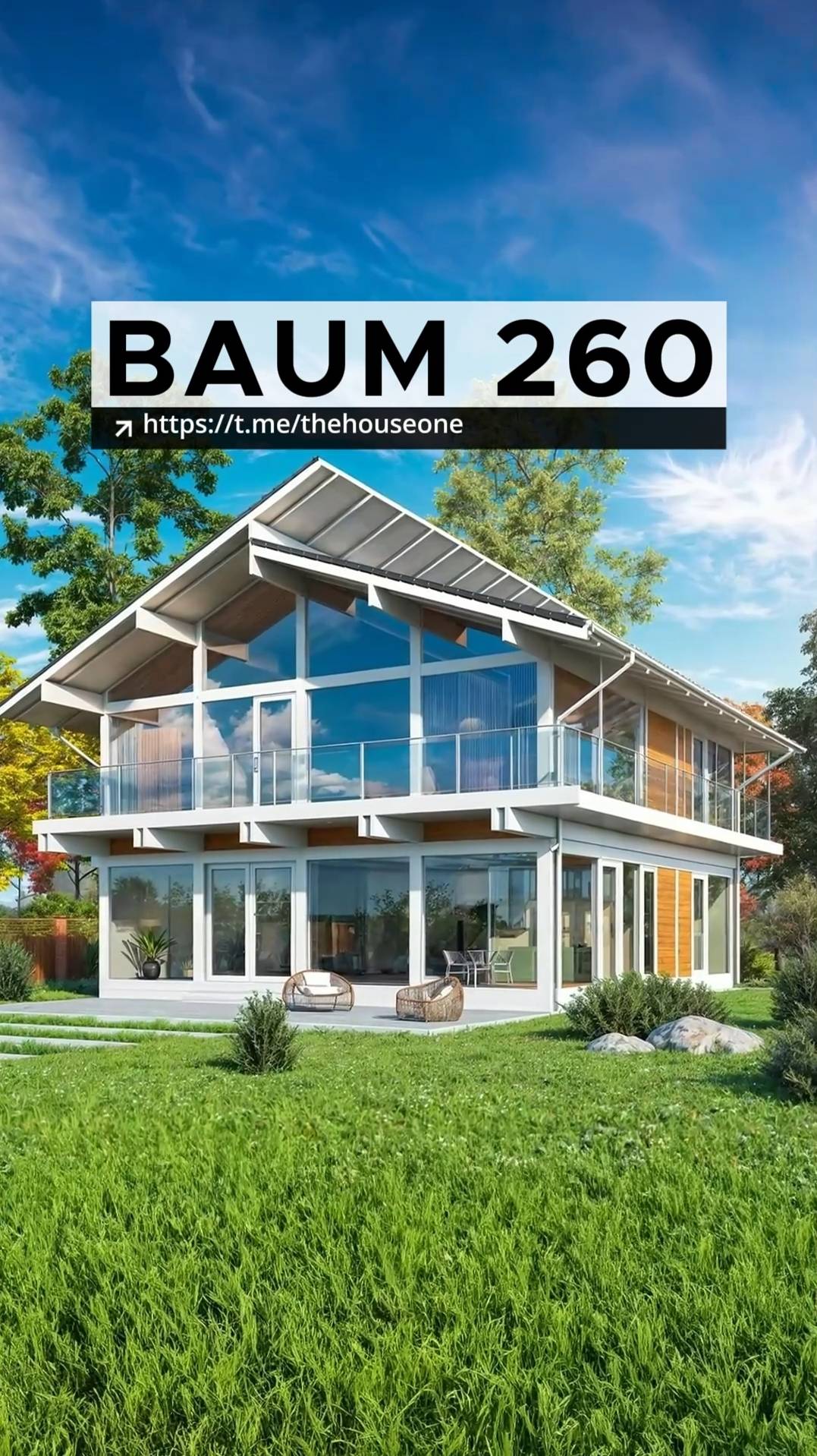 🌿 Современный дом | Baum 260: Архитектурное чудо 🏡