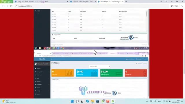 UPLOAD ZERO Redirect to WordPress Display Adsense Ads - Source Code Upload File Make Money