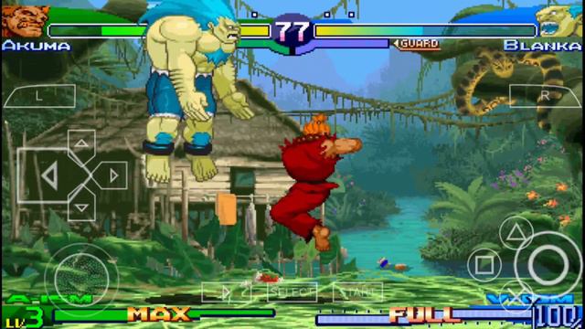 Street Fighter Alpha 3 Max Via Emulador PPSSPP+Configuraciones