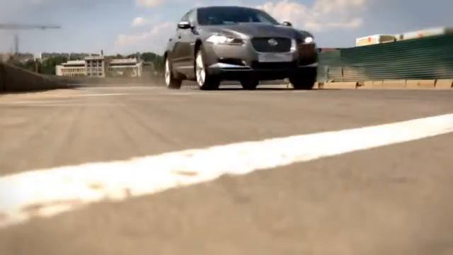 JAGUAR XF   EXTREME DRIFT TEST DRIVE NASTY GIRL