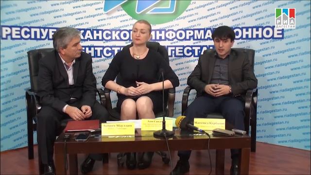 Пресс конференция приуроченная Первому Съезду дагестанской молодежи
