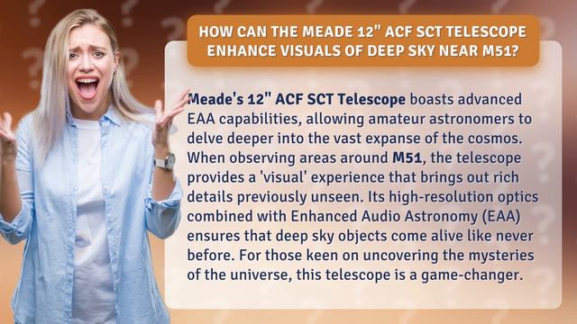 How Can the Meade 12" ACF SCT Telescope Enhance Visuals of Deep Sky Near M51?