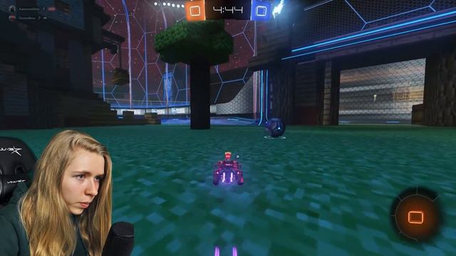 wir spielen ROCKET LEAGUE, HUMAN FALL FLAT, HOUSE FLIPPER und GARRYS MOD in Minecraft!