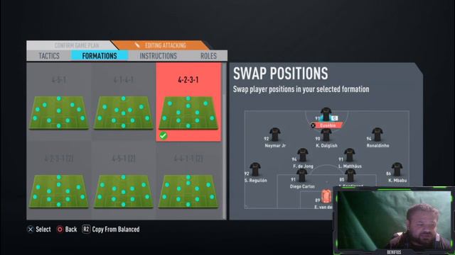 FIFA 20 - Инструкции и настройки на схема 4-2-3-1