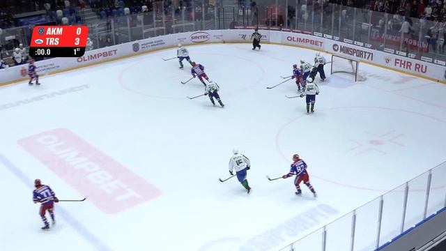 АКМ был близок к камбэку с 0:3, но 3 быстрые шайбы принесли «Торосу» победу