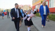 В первый день учебного года в Ярославле открылась новая школа.