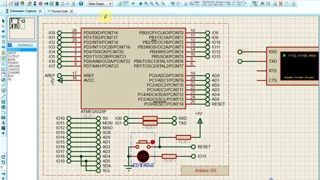 Proteus - Arduino IDE - Komunikasi Serial (PMK PKP) #1