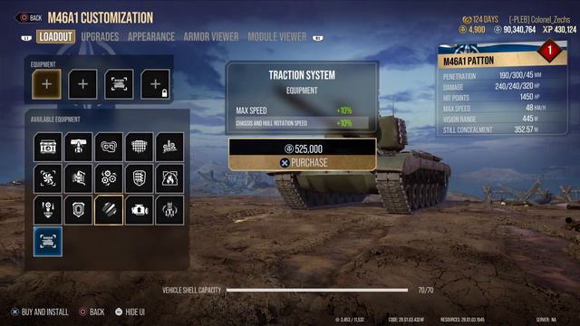 World Of Tanks, Modern Armor (PS5). First Strike, First Reaction No commentary.
