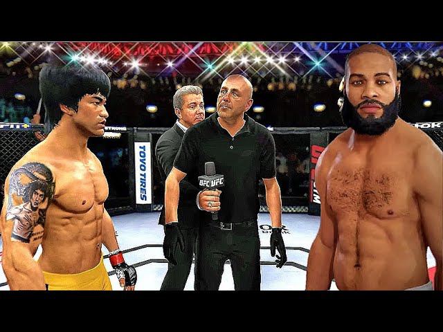 Bruce Lee vs. Big Ramy (Mamdouh Elssbiay) (EA Sports UFC 4) immortal