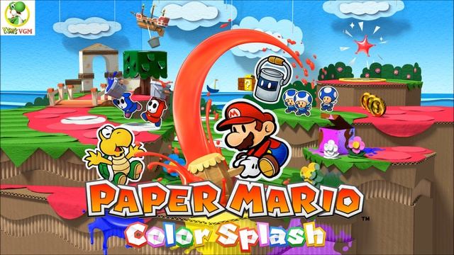 Circle Up, Shy Guys! - Paper Mario: Color Splash OST