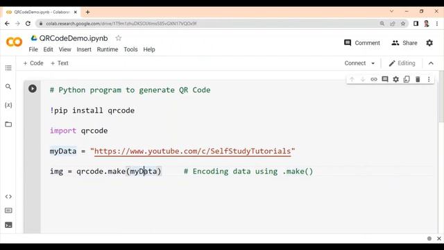 How to generate QR Code using Python | Only 5 Lines code