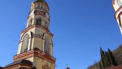 Республика Абхазия. Ново-Афонский Симоно-Кананитский монастырь.