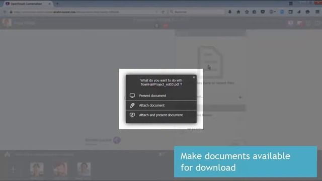 OpenTouch Conversation WebRTC - Demo
