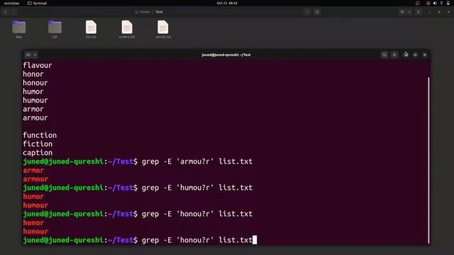 Pattern Search using grep ERE and ‘ ? ‘ Question Mark Quantifier in Linux | grep Command | ERE