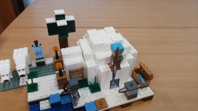 Обзор Майнкрафт "снежное иглу"