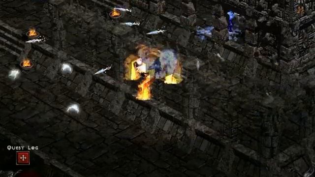 Diablo 2 Speedrun - 100% Sorceress - Commentary - Part 16