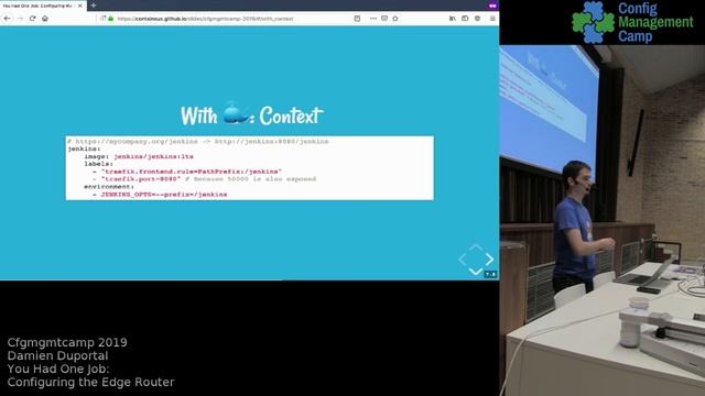 CfgMgmtCamp 2019: Damien Duportal -- You Had One Job: Configuring the Edge Router