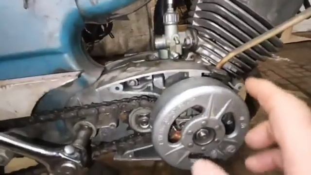 Как я восстанавливал мопед ригу-4.
