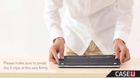 Macbook Pro 13" Hard-shell Cover By CASE U