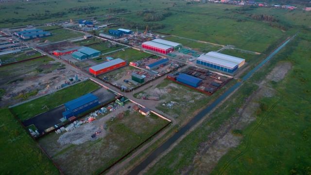 Закат в Раменском районе с высоты