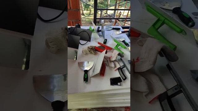Ceresit CT60, Ceresit CT174 1,5мм, технология нанесения декоративной штукатурки два яруса фасада