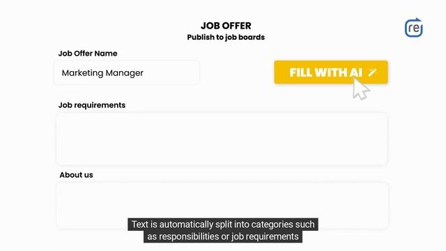 RECRU AI - AI-powered job descriptions with ChatGPT integration