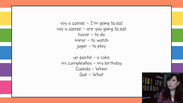 Easy Spanish Conversation for Kids with 2 Verbs | FREE Slow Spanish Listening Activity