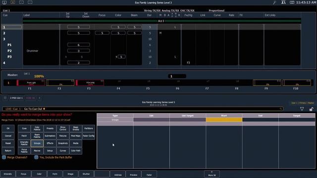 Merge Show File Data