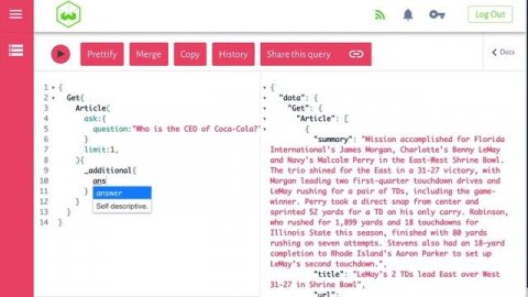 Q&A module for the Weaviate Vector Database - Introduction