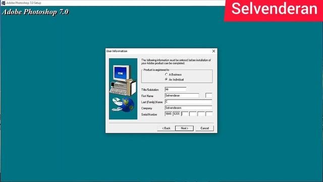 Photoshop 7 Install Photoshop 7 Install Problem Photoshop 7 Install Serial Number  Selvenderan