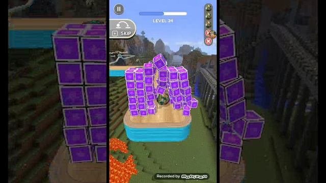 прохожу 34 уровень в игре про шарик