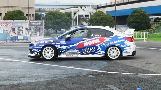Subaru WRX STI 2016 Japanese Rally Championship Arai Model : Exhibition